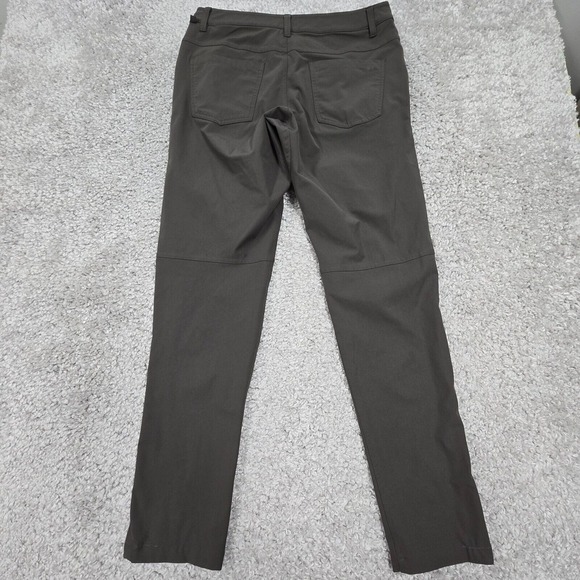 Lululemon ABC Pant Mens 30 (Fits 30x31) Gray Classic Warpstreme Stretch Office - Picture 4 of 11